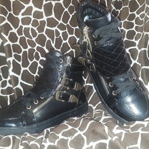 High top sneakers